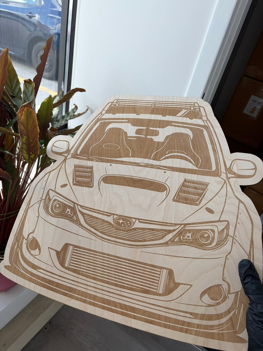 Custom Car Engraving