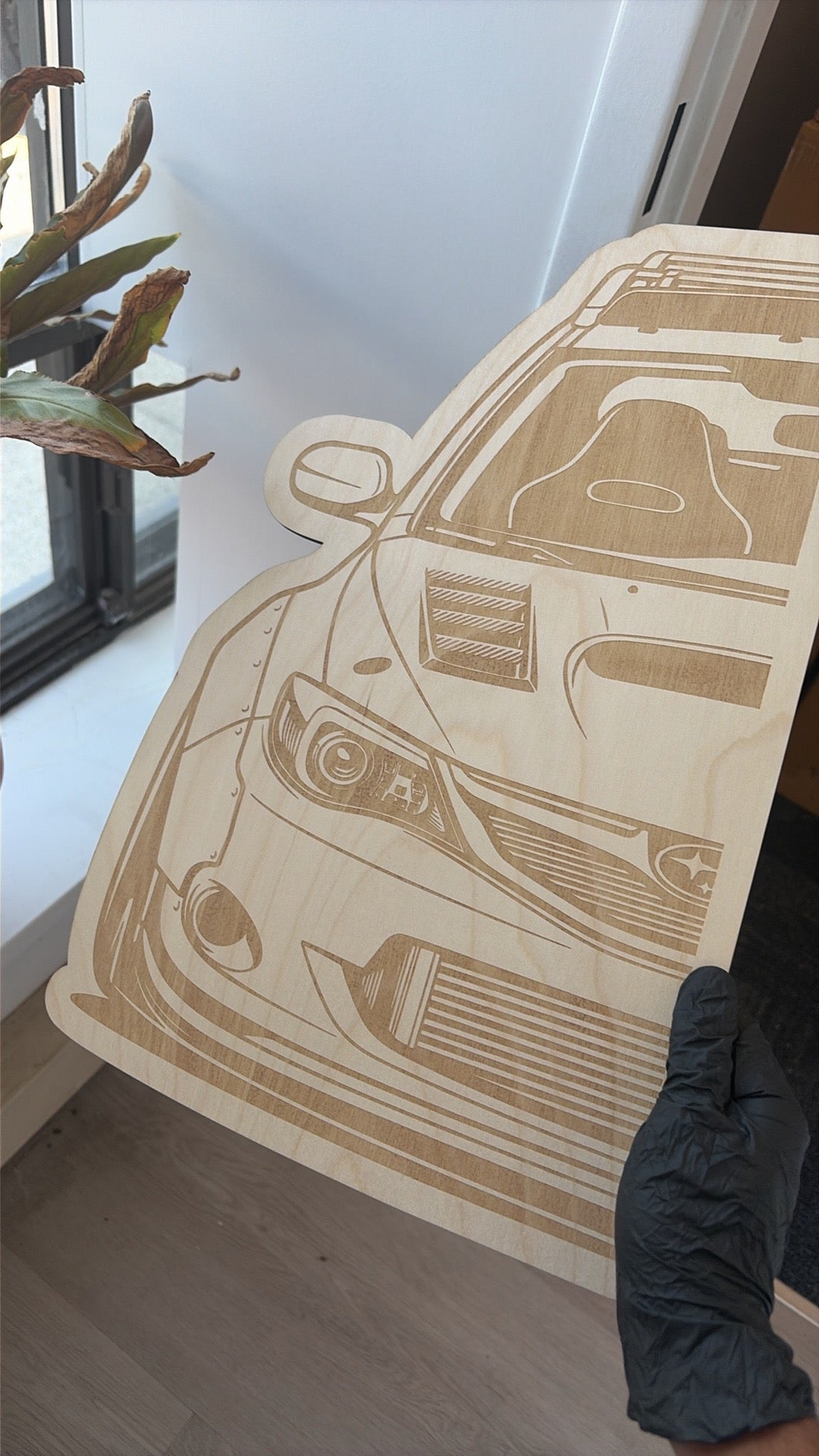 Custom Car Engraving