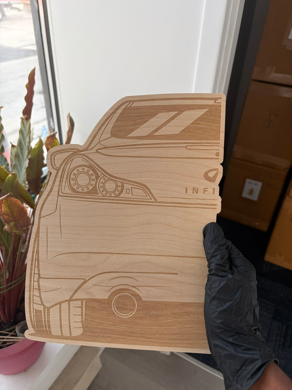 Custom Car Engraving