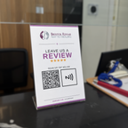 Custom Google Review Stand